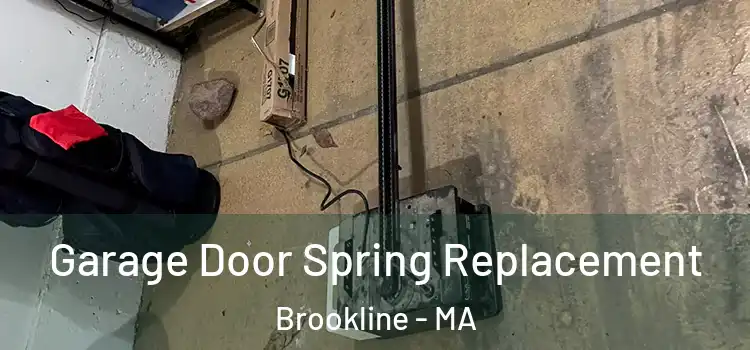  Garage Door Spring Replacement Brookline - MA