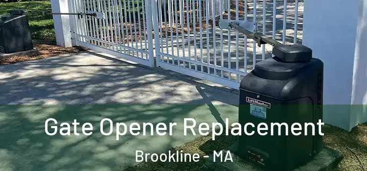 Gate Opener Replacement Brookline - MA