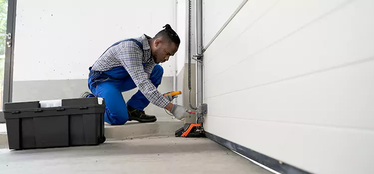 Fix Garage Door Sensor Wires Brookline