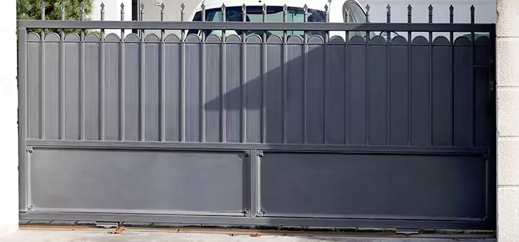 Metal Driveway Gate Installation Brookline