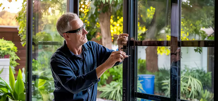 Replacing Sliding Door Lock Brookline