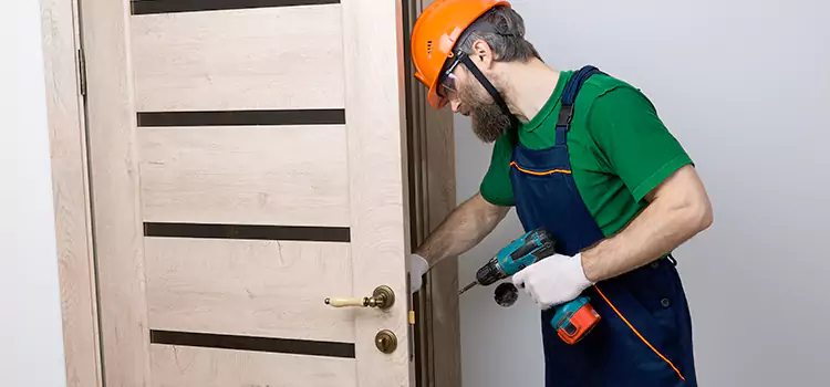 Replace Internal Door Handle with Lock Brookline