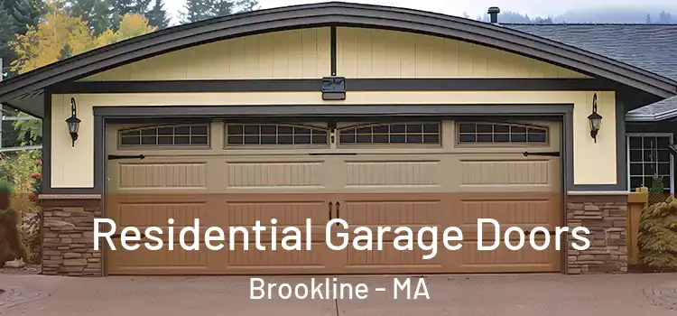  Residential Garage Doors Brookline - MA