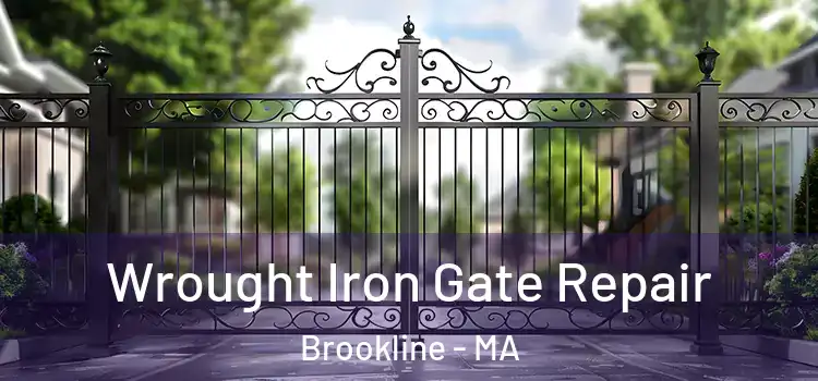 Wrought Iron Gate Repair Brookline - MA